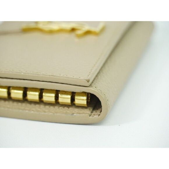 Saint Laurent Beige Leather Wallet  (Pre-Owned) - Picture 6 of 10
